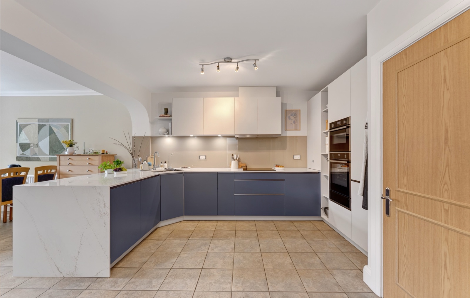Cypress Blue & Clay Kitchen kitchen project