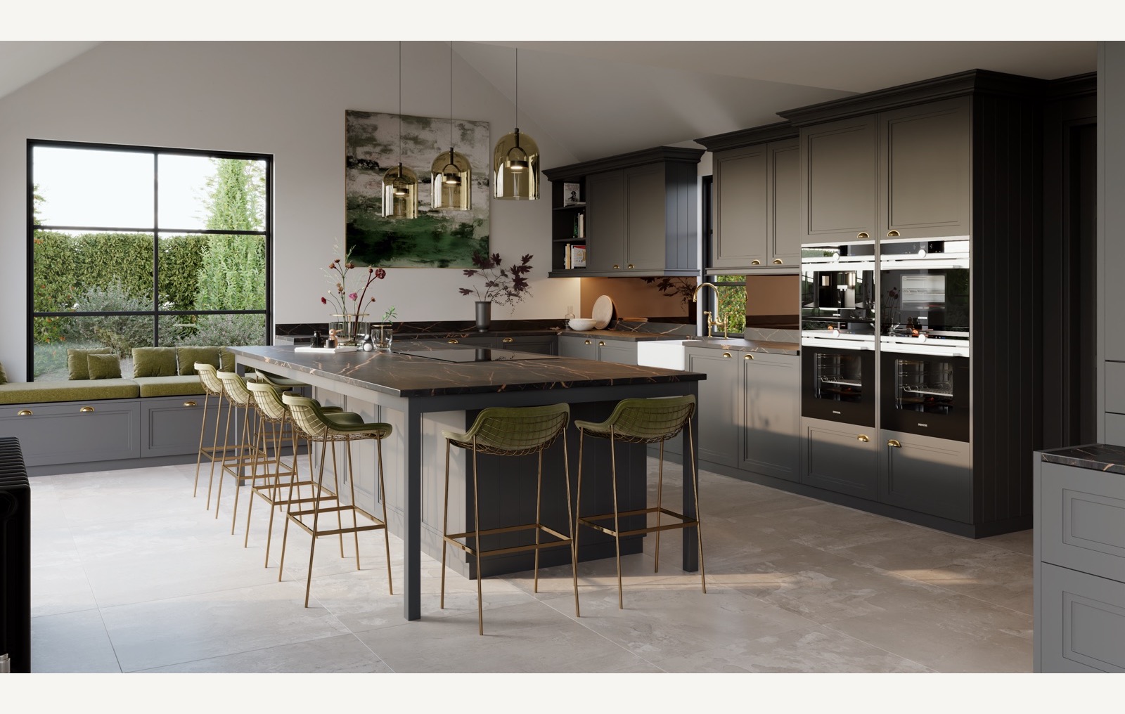Shaker Kitchen in Dark Hue kitchen project