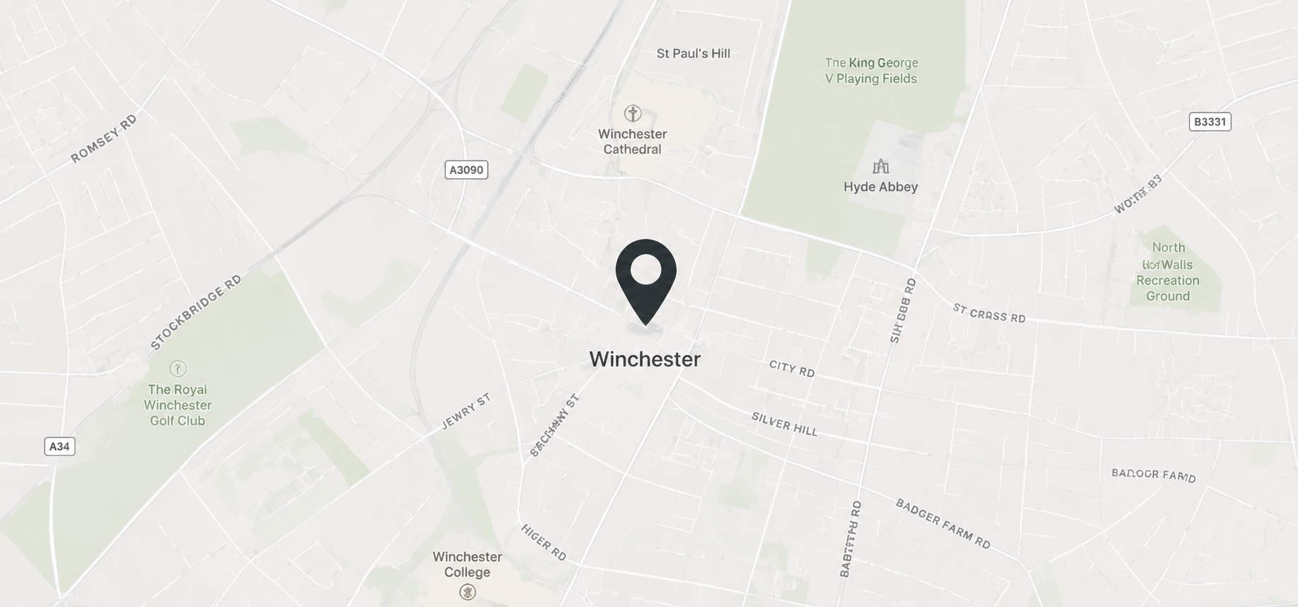 Map showing Schmidt Winchester showroom location in Winchester